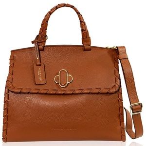 Plinio Visona Designer Leather Tote Top Handle Bag